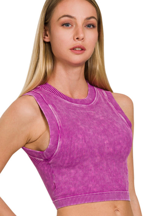 A Lt plum tank